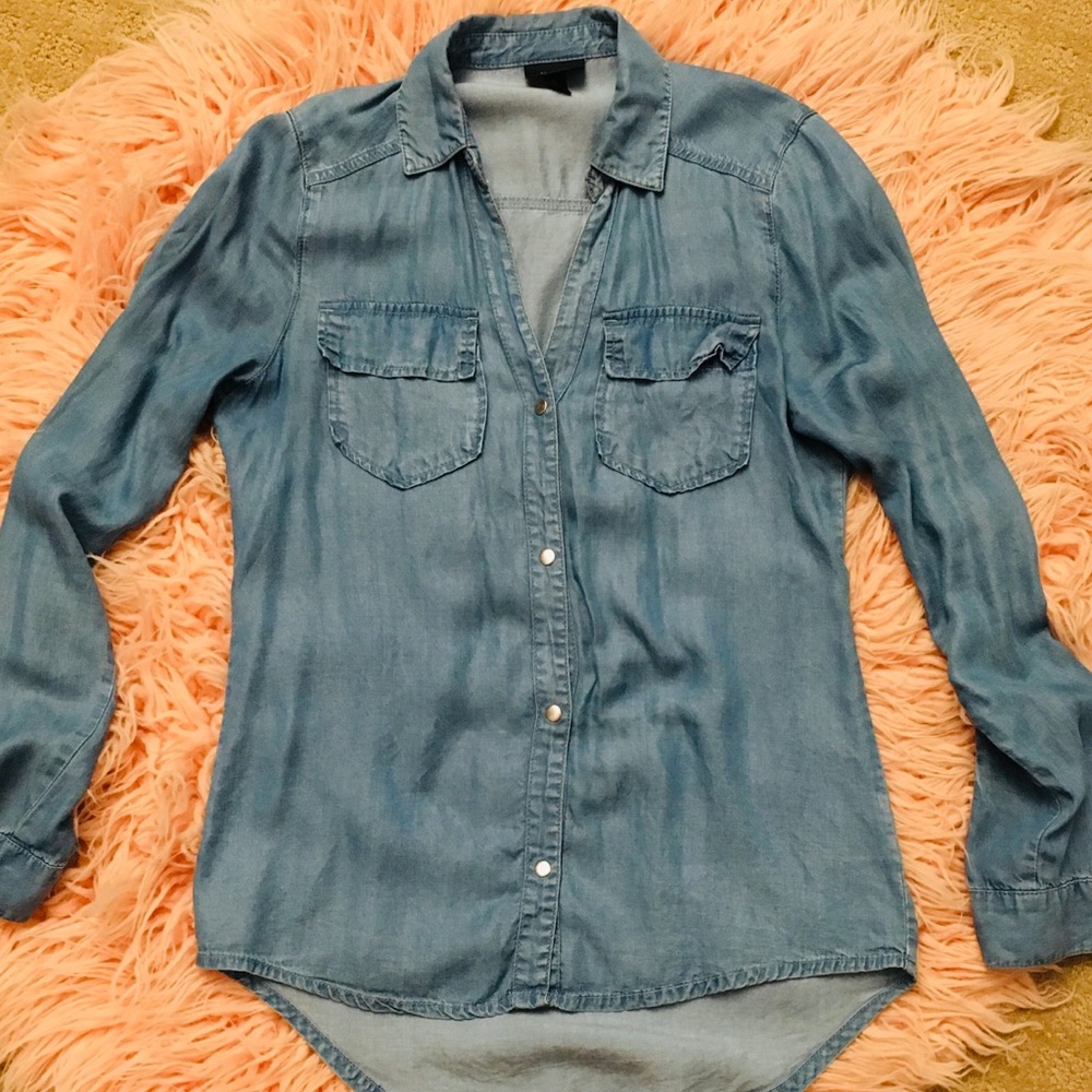 MOSSIMO Denim Lyocell Shirt